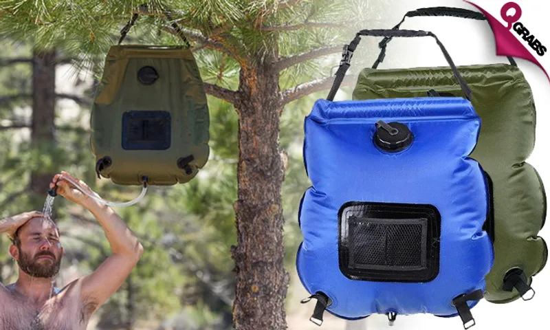 Portable Solar Shower Bag!